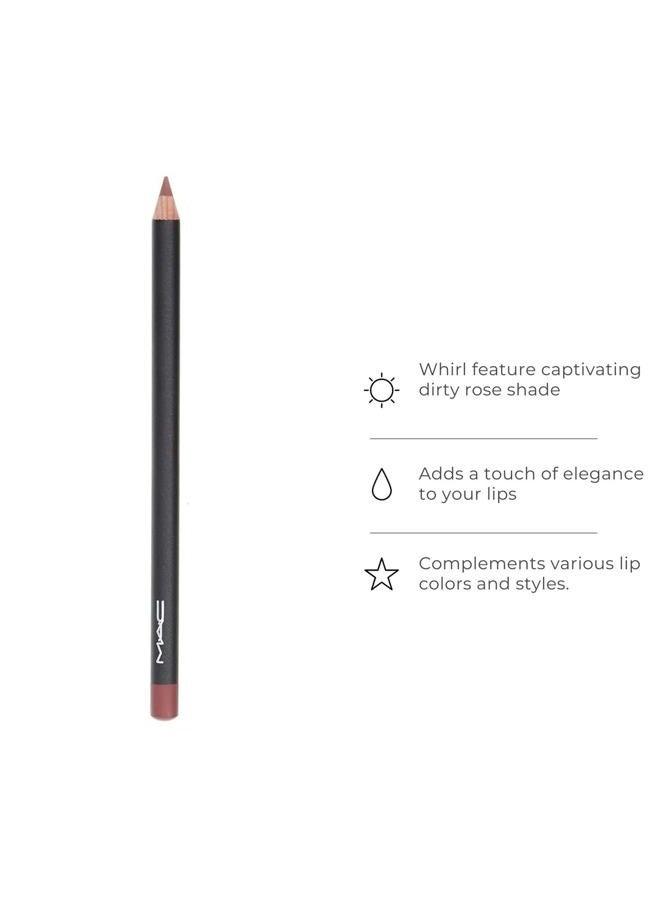 CoCo-Shop Lip Pencil Whirl Dirty Rose 0.05 oz / 1.45 g - Image 4