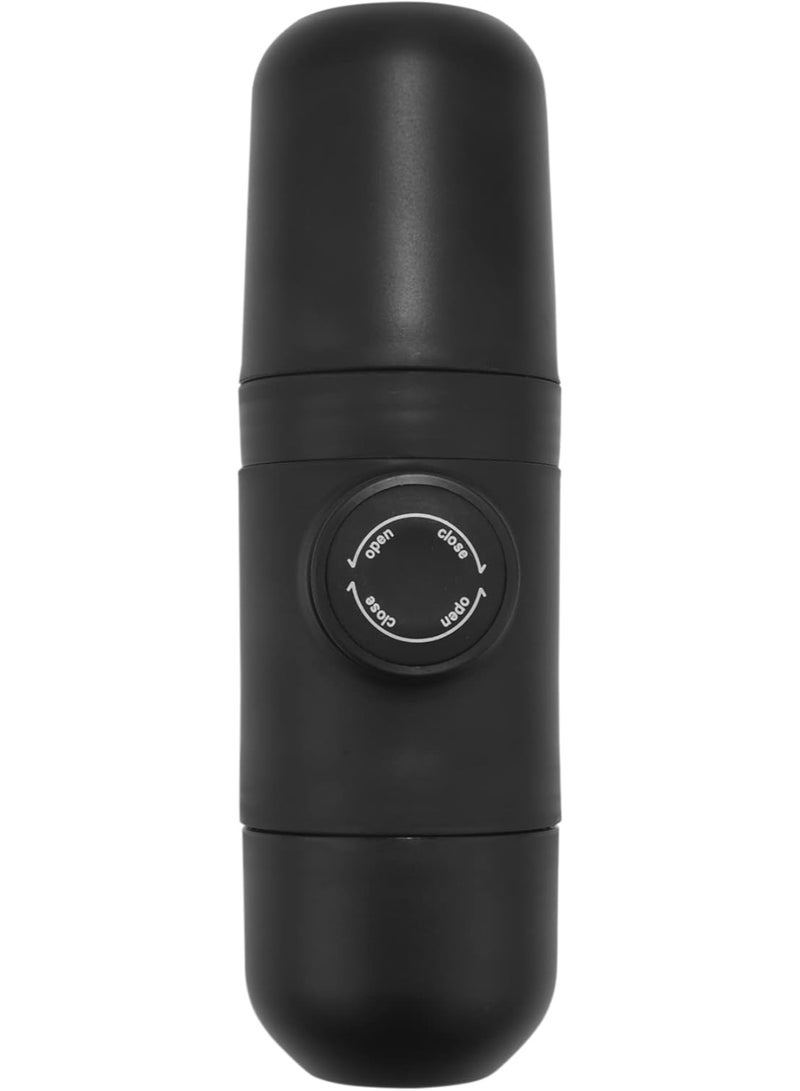 آلة صنع إسبرسو محمولة يدويًا متعددة الاستخدامات لصنع القهوة الطازجة في أي مكان – ماكينة قهوة متنقلة مناسبة للسفر والرحلات والسيارة، تصميم مضغوط وخفيف، سهلة الاستخدام والتنظيف، مناسبة للبن المطحون والإسبريسو - Image 2