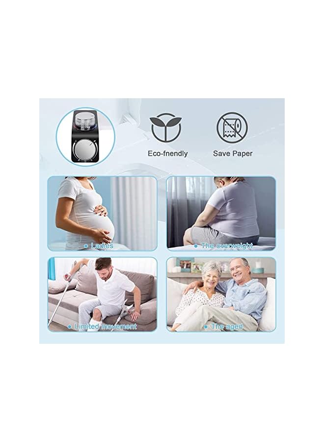 The Bros Bidet Attachment for Toilet, Non-Electric Bidet Toilet Seat Attachment, Self-Cleaning Dual-Nozzle, Cold & Warm Fresh Water Bidet Sprayer, Easy Water Pressure Adjustment, for Sanitary and Wash - Image 5