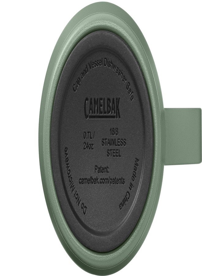 كاميلباك كوب كاميل باك هورايزون ذو ماصة، مصنوع من الفولاذ المقاوم للصدأ المعزول - 24 أونصة، لون أخضر طحلبي - Image 2