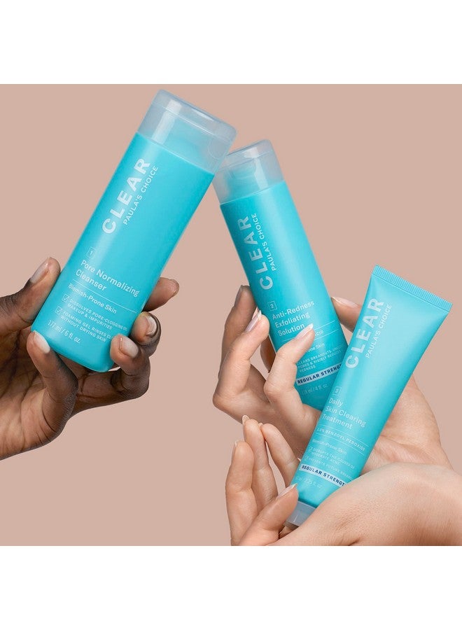 باولاز تشويس مجموعة Paula's Choice CLEAR Regular Strength لعلاج حب الشباب، 2% حمض الساليسيليك و2.5% بيروكسيد البنزويل لعلاج حب الشباب في الوجه والمسام، وتخفيف الاحمرار، قد تختلف العبوة - Image 2