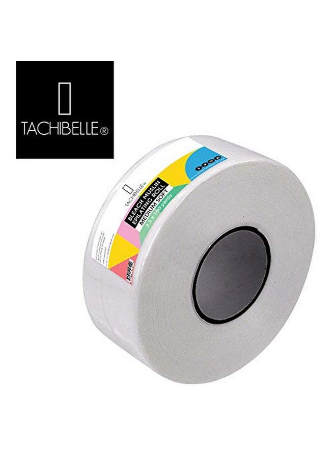 Tachibelle Muslin Epilating Waxing Roll X 100 Yards Soft Durable And Will Not Tear (100 Yard Medium) 