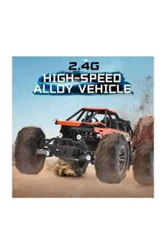 Generic Remote Control High Speed Racing Car Remote Control Alloy Car 2.4 GHZ  - Image 4