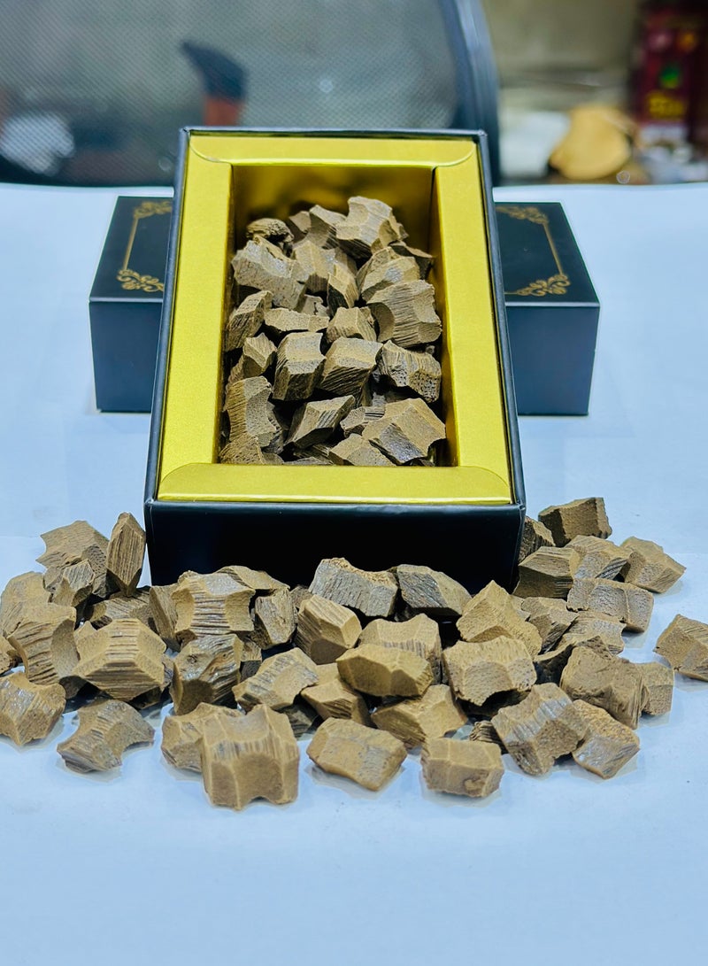 Gulf Oud Indonesian Farasha Oud Mohassan Quality Premium Oud Agarwood 30g - Image 3