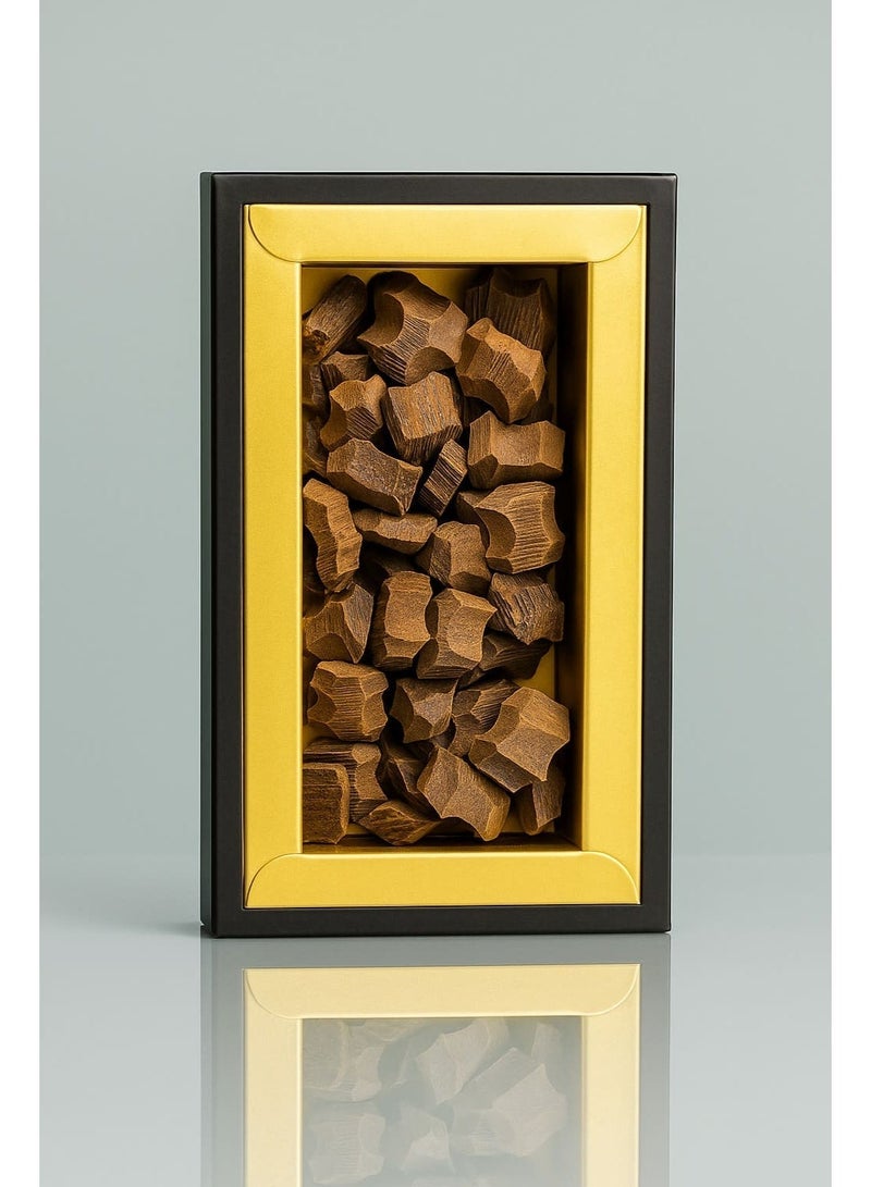 Gulf Oud Indonesian Farasha Oud Mohassan Quality Premium Oud Agarwood 30g - Image 1