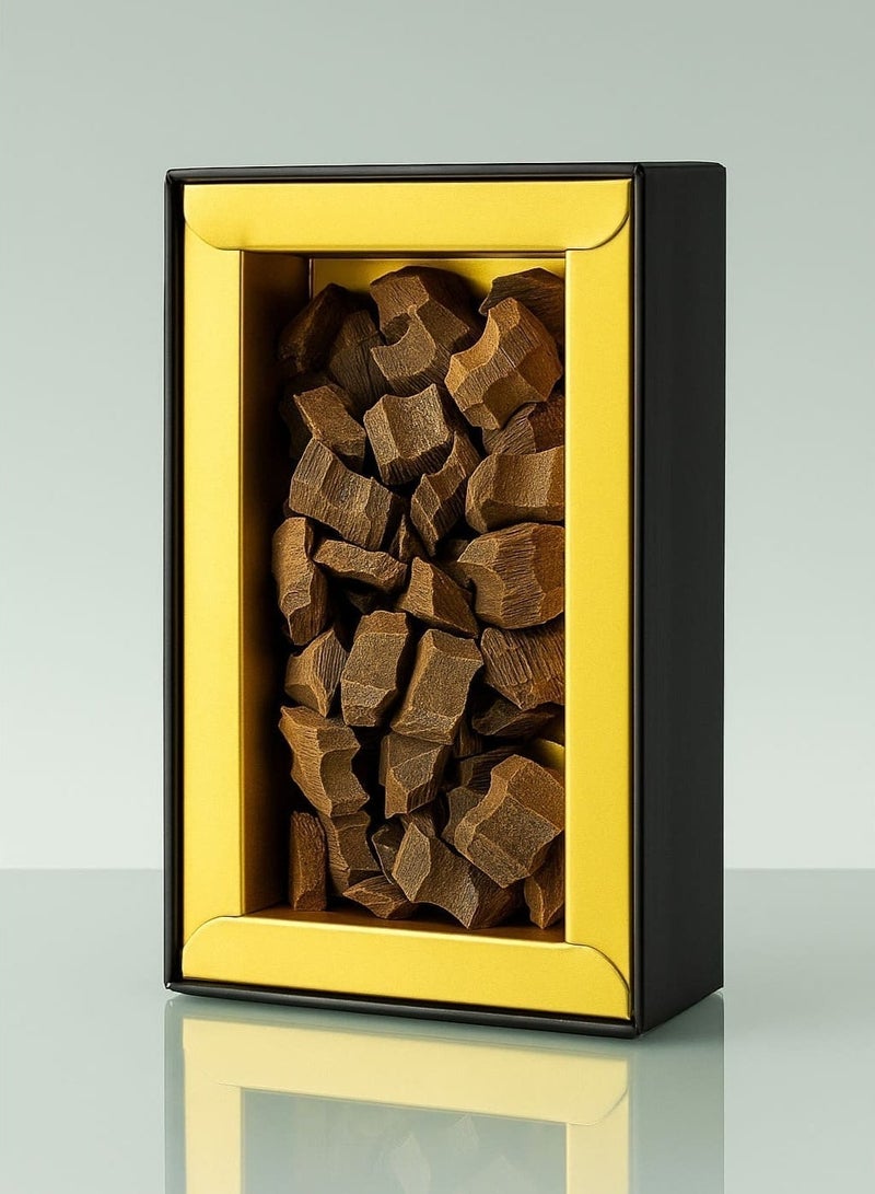 Gulf Oud Indonesian Farasha Oud Mohassan Quality Premium Oud Agarwood 30g - Image 2