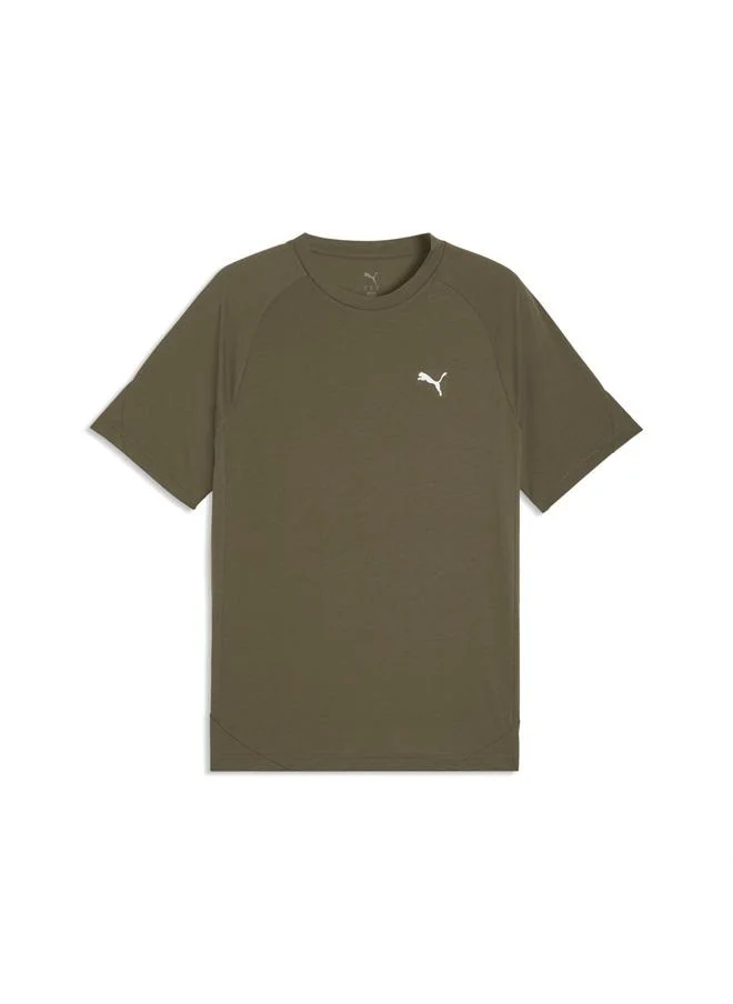Puma Loden Green Evostripe Tee Men for Men | Best Price UAE