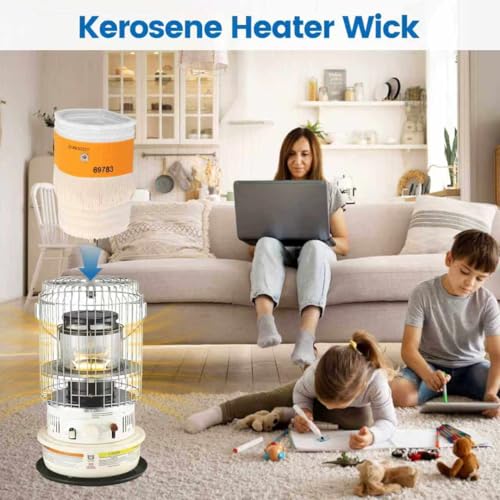 QCG 32225 Kerosene Heater Replacement Wick - Compatible with Kero World KW-24C, DuraHeat DH-2300, Dyna-GLO CV-2300/RMC-95C, Envirotemp & Keroheat CV-2300 - Kerosene Convection/Radiant Heaters Wick - Image 2