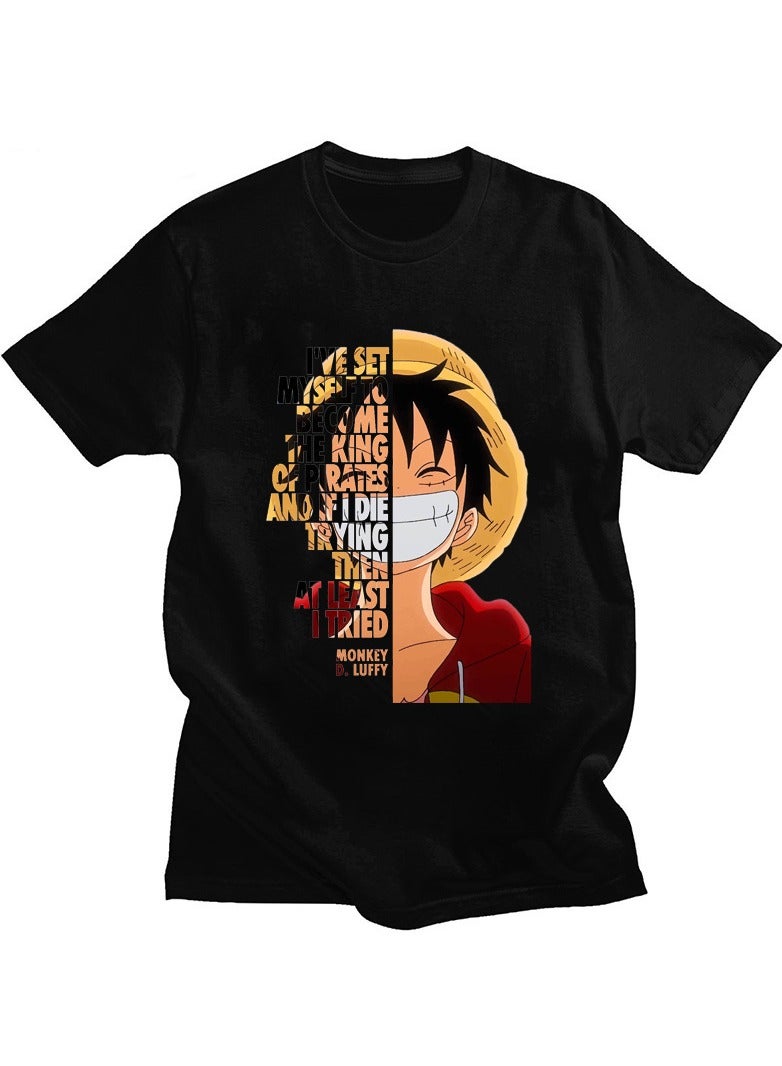KUYING One Piece Short Sleeved T-Shirt 