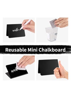 Mini Chalkboard Signs 20 Pack Mini Chalkboard Tent Signs For Food Chalkboard Food Labels With 2 Pens And 2 Cleaning Cloth Table Sign Chalkboard For Buffet Party Wedding And Bakery - pzsku/Z40B2E369C728D5637637Z/45/_/1740917229/aacb58aa-fd5d-4ef6-bd5b-644e09d40c91