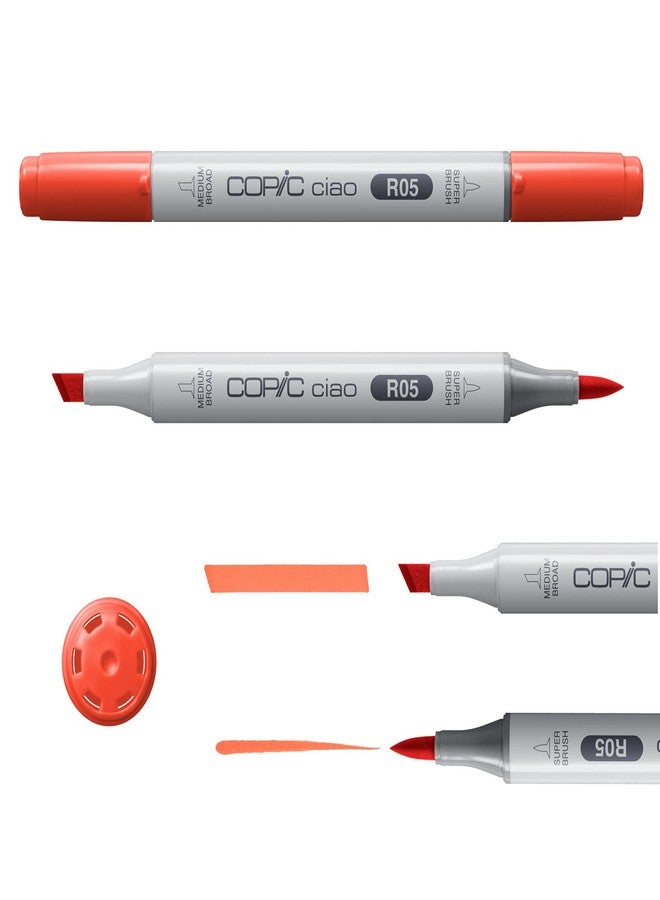 Copic Ciao, Alcohol-based Markers, 6pc Set, Brights - Image 2