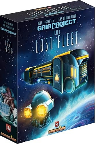 Capstone Games Gaia Project The Lost Fleet Expansion Strategy Board Game for Adults 14 Players 90150 Min Playtime Solo Multiplayer Gameplay Ages 14 - Image 1