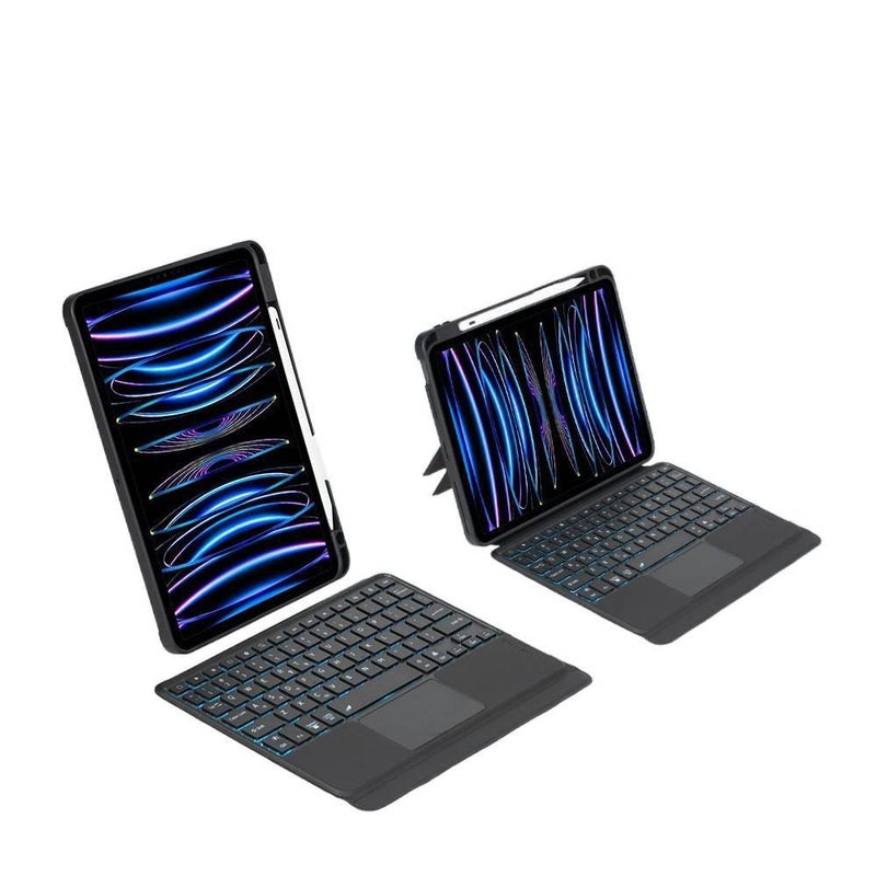 DGG حافظة آيباد متوافقة مع iPad Pro 13 / iPad Air باللون أسود باللون الأسود - Image 2