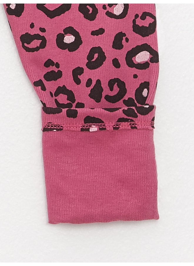 LC WAIKIKI - Elastic Waist Printed Baby Girl Tights - Image 1
