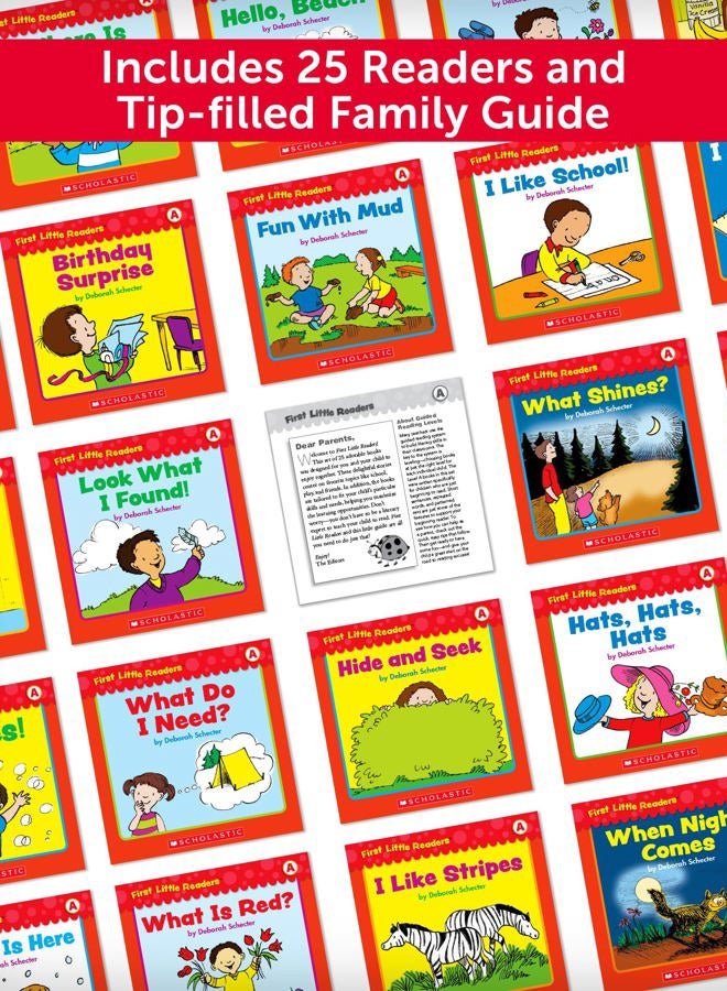 scholastic First Little Readers: Guided Reading Level A (Parent Pack): 25 Irresistible Books That Are Just The Right Level For Beginning Readers - Image 2
