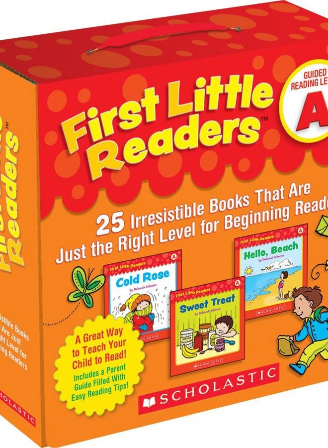 scholastic First Little Readers: Guided Reading Level A (Parent Pack): 25 Irresistible Books That Are Just The Right Level For Beginning Readers - Image 1