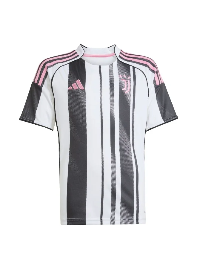 adidas Juve H Jsy Y White Football Jerseys For Junior 7-8Y