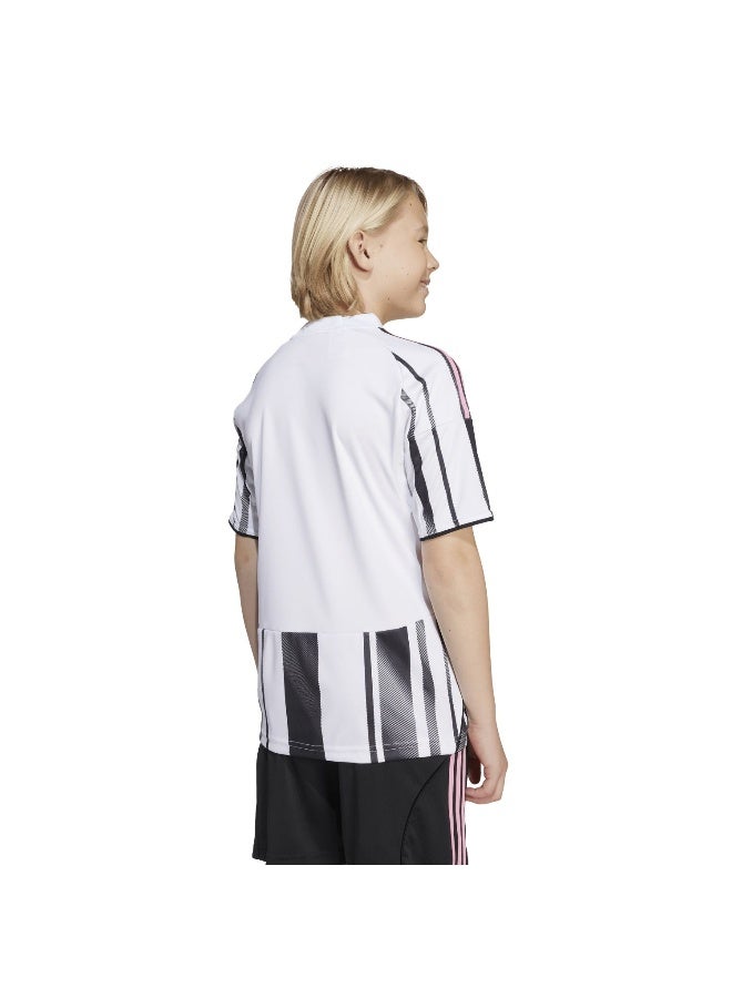 Adidas Juve H Jsy Y White Football Jerseys For Junior 7-8Y - Image 4