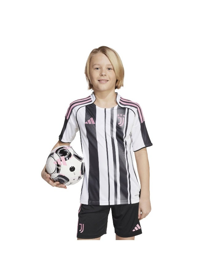 Adidas Juve H Jsy Y White Football Jerseys For Junior 7-8Y - Image 3