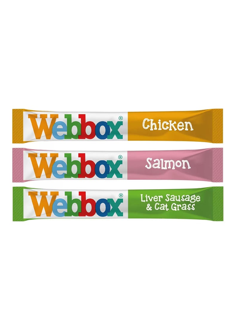 ويبوكس عبوة كبيرة من مكافآت القطط من ليك إي ليكس، 50 قطعة × 15 جم - Image 2