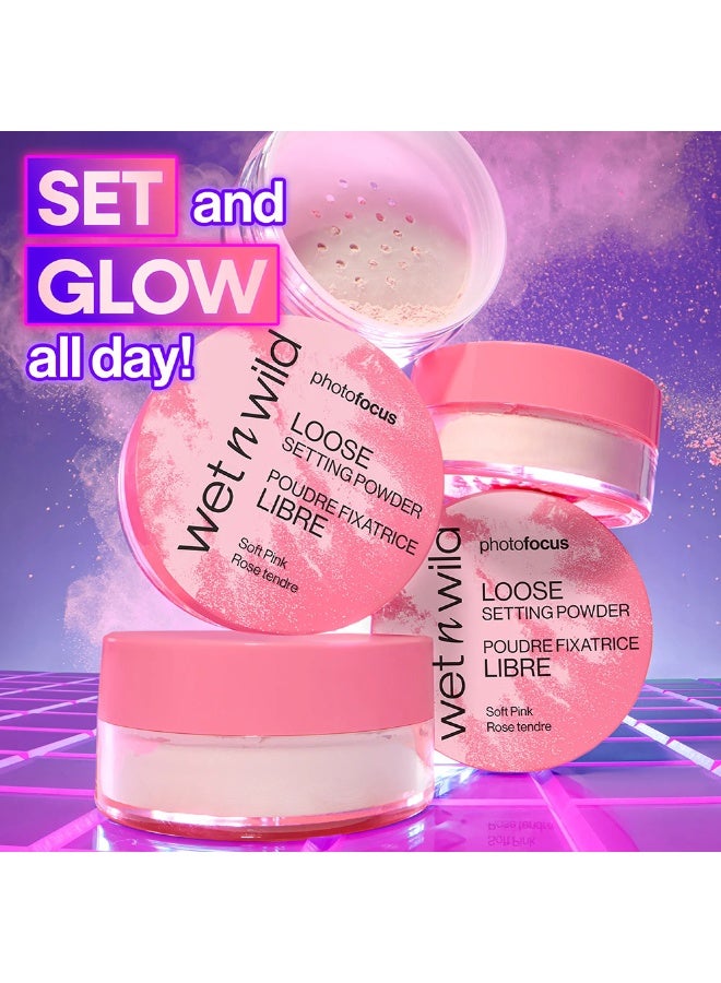 ويت اند وايلد Photo Focus Loose Setting Powder pink - Image 2