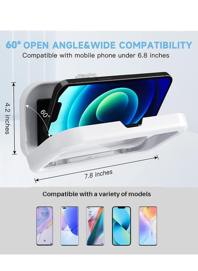 Oasisgalore Waterproof Shower Phone Holder – 360° Rotatable, Anti-Fog Touch Screen Case for Bathroom, Shower.  - Image 4