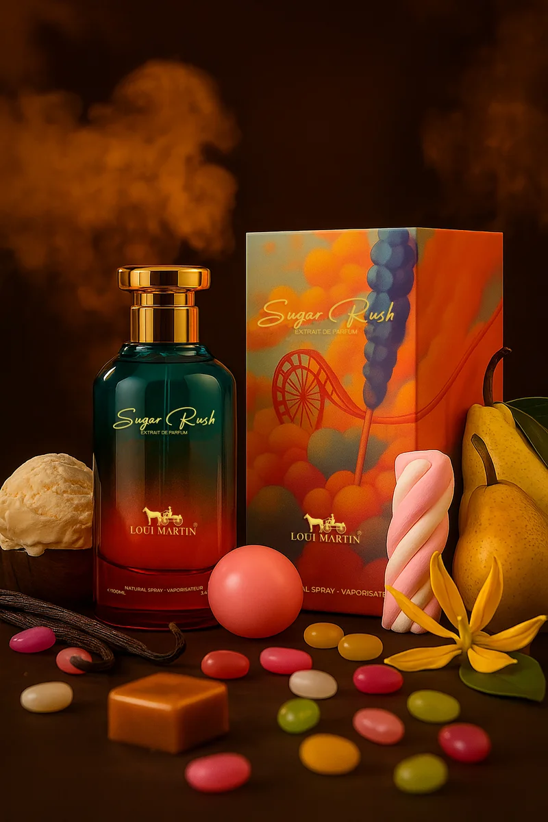 Loui Martin Sugar Rush Extrait de Parfum 100ml | Sweet & Playful Fragrance | Elegant Gourmand Scent