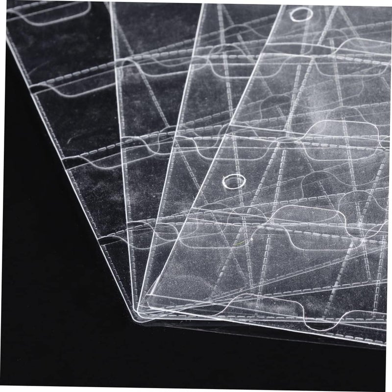 4pcs Transparent Holders Currency Collection Storage Bags for Albums and Collectors for Stamps and Currency Organization - Image 2