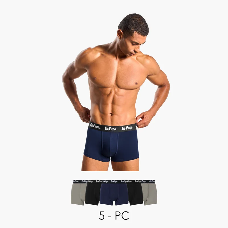 Lee Cooper Set of 5 - Lee Cooper Trunk Briefs with Elasticated Waistband