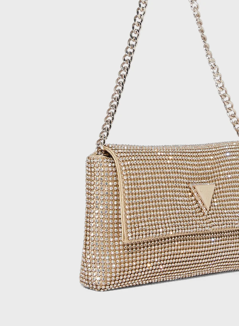 GUESS ZALINA FLAP CLUTCH