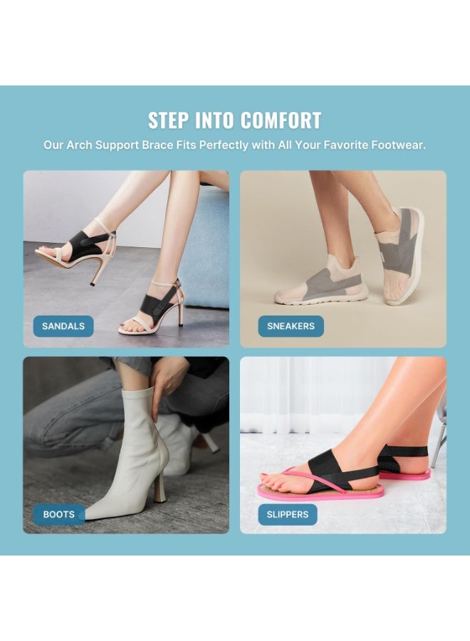سيستار وسادة قوس القدم المسطحة، نعل داخلي لتصحيح انهيار قوس القدم المرتفع للبالغين - Image 5