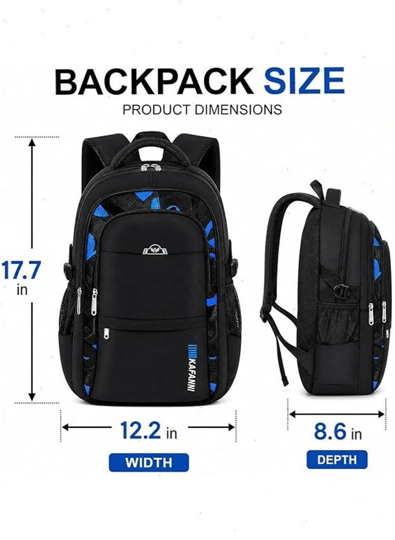 School Bag for Boys and Girls, Backpack for Kids Elementary School Bags Middle Primary School Book Bag Lightweight School Bag for Students - Image 2