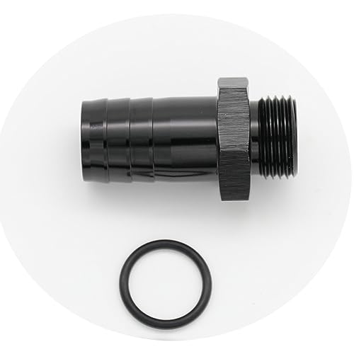 KRD PERFORMANCE Aluminum -8 AN ORB Male to 3/4"(19mm) Barb Push On Hose Fitting Adapter Black - Image 5