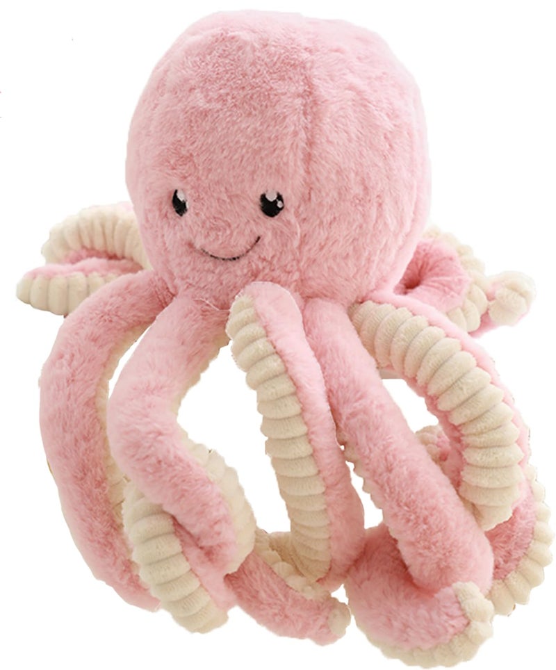 TONGSONG Cute Cartoon Octopus Plush Doll Toys Gift Sea Stuffed Toys for Kids and Lovers Home Decor Pink 157Inch - Image 2
