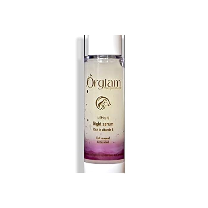 Orglam Anti-aging night serum (Natural) (10x more vitamin E) - Image 3