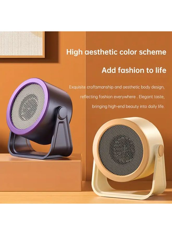 Newly Upgraded Off White Desktop Heater Fast Heating Energy Saving For Office Room - Image 4