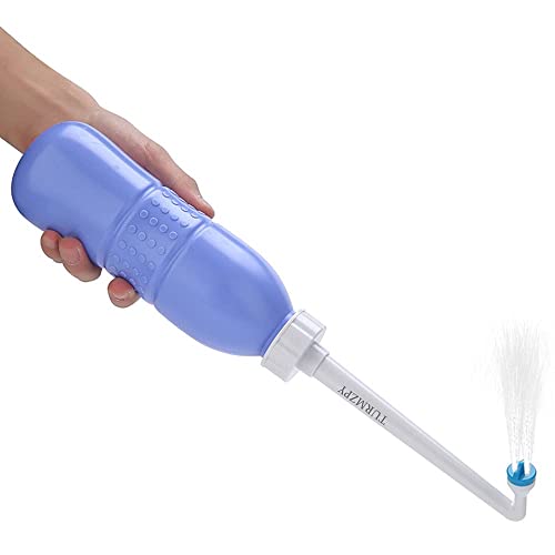 TURMZPY Portable Bidet 600ml Travel Bidet Plastic EVA Bottle Personal Hygiene Bidets Cleaning Device - Image 1