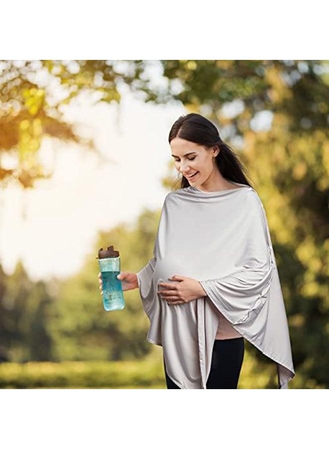 Moro Moro 2 Pieces Baby Nursing Cover Nursing Poncho For Breastfeeding Baby Nursing Cover - Image 2