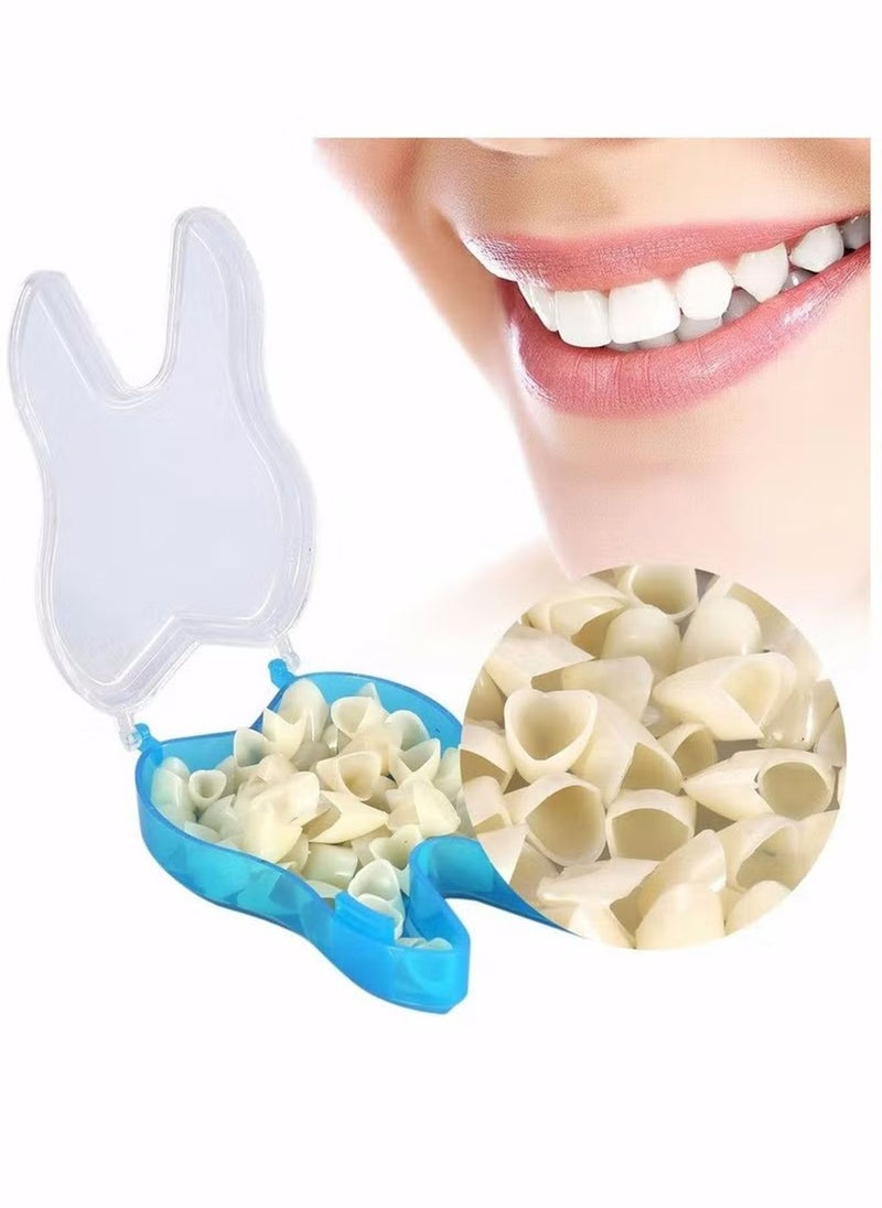 Generic 2 Pack Resin Denture False Teeth Crown Resin Denture For Patients With Oral Cavity Loss Temporary Resistible Crown of Teeth with Different Sizes Oral Care Anterior Crown Front Posterior Teeth  - Image 3