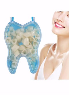 Generic 2 Pack Resin Denture False Teeth Crown Resin Denture For Patients With Oral Cavity Loss Temporary Resistible Crown of Teeth with Different Sizes Oral Care Anterior Crown Front Posterior Teeth  - Image 4