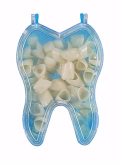 Generic 2 Pack Resin Denture False Teeth Crown Resin Denture For Patients With Oral Cavity Loss Temporary Resistible Crown of Teeth with Different Sizes Oral Care Anterior Crown Front Posterior Teeth  - Image 5