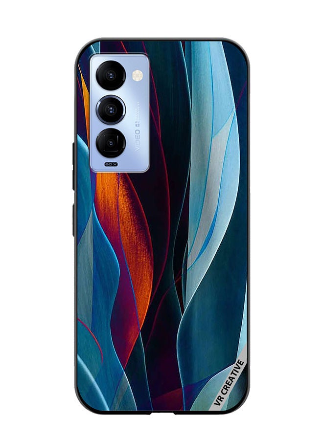 VR CREATIVE Protective Case Cover For Tecno Camon 18/18 P Texture Design Multicolour - Image 1