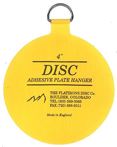 Disc Flatirons Disc Adhesive Plate Hanger Set (2-3 Inch and 2-4 Inch Hangers) - Image 3