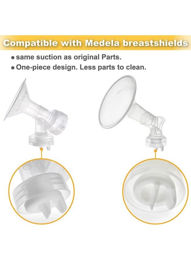 NENESUPPLY - 4 Pc Duckbill Valves Compatible With Medela And Avent Pumps Not Original Medela Pump Parts Work With Medela Pump In Style Medela Symphony Replace Medela Valve Membrane And Avent Valve - Image 1