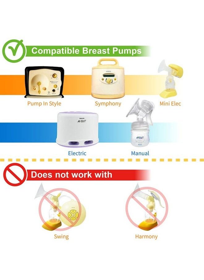 NENESUPPLY - 4 Pc Duckbill Valves Compatible With Medela And Avent Pumps Not Original Medela Pump Parts Work With Medela Pump In Style Medela Symphony Replace Medela Valve Membrane And Avent Valve - Image 1