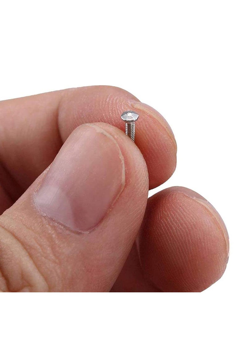 DIY Crafts DIY Crafts CTDIYHI24330 1000 PCS Screws Nuts Repair Kits 12 Kinds Stainless Steel Tiny Hex Assortment Kit Screwdriver  - Image 2