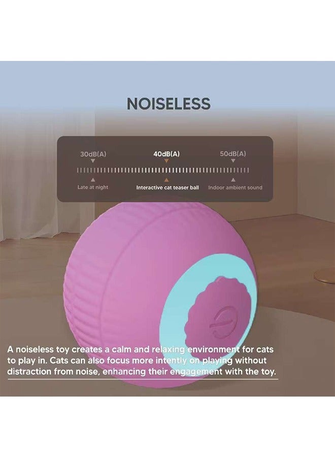 Smart Auto-Rolling Cat Toy Ball with Touch Activation & Type-C Fast Charge - Durable Interactive Pet Companion - Image 5