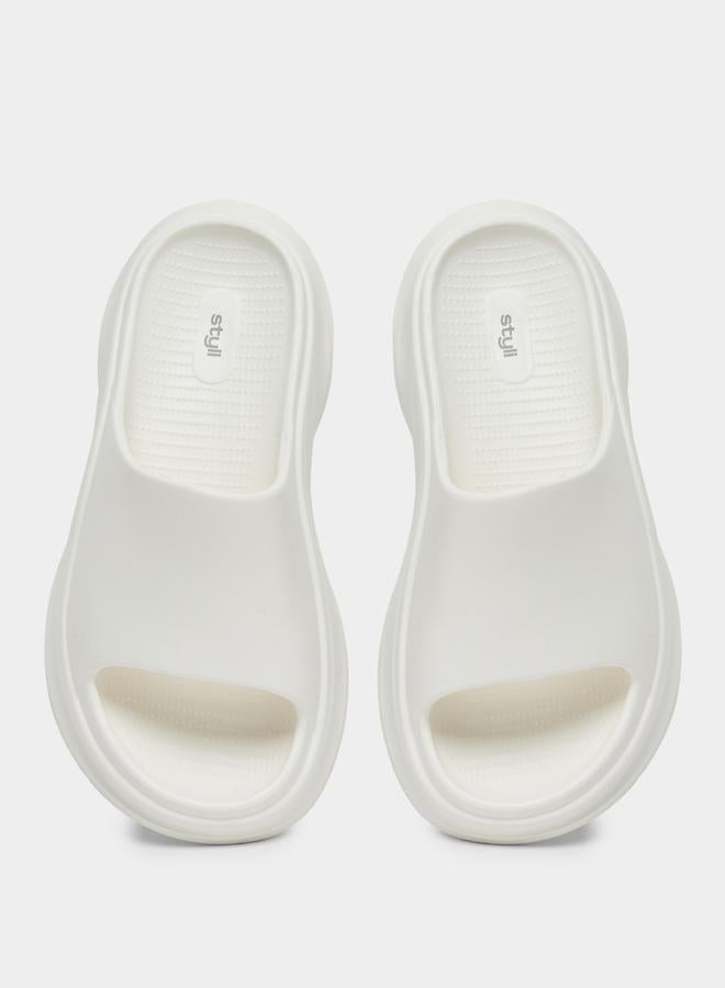 ستايلي شبشب فليب فلوب بكعب إسفين ستايلي - Image 5