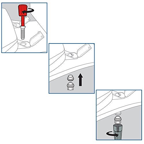 Ginsey All-in-One Toilet Seat Tightening Kit - Image 3