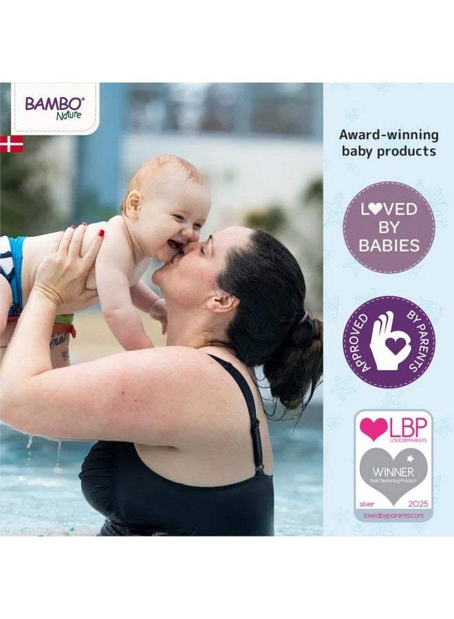 Bambo Nature Hypoallergenic Swim Pants, Eco-Labeled Swim Diapers, Double Leak Barriers - Small (12 Count) - Image 2